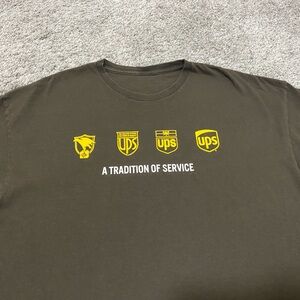 UPS Tshirt men Large/XL United parcel service